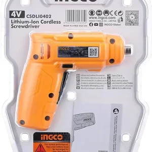 مفك ببطارية 12 قطعة INGCO 4V